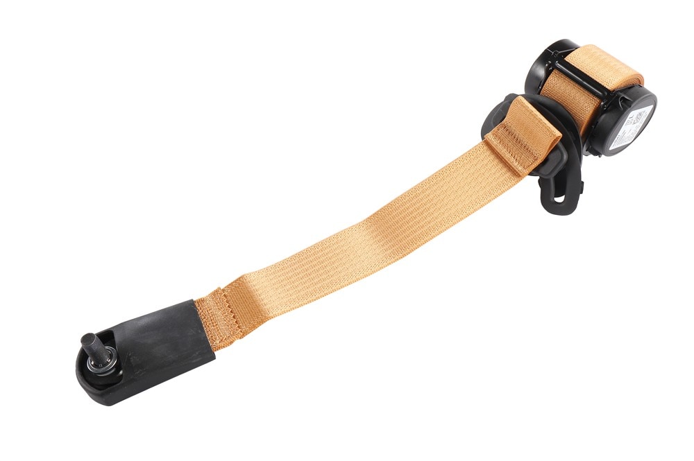 GM Genuine Parts Natural Tan Rear Driver Side Seat Belt Retractor Kit