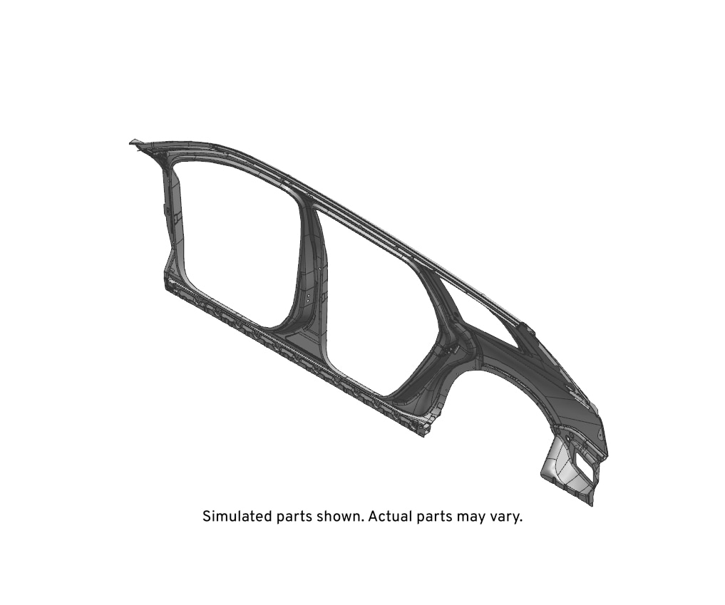 GM Genuine Parts Body Passenger Side Outer Panel