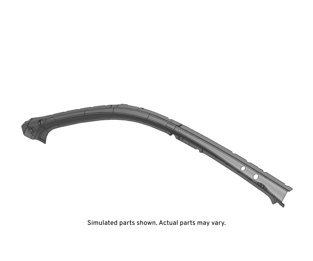 GM Genuine Parts Driver Side Roof Outer Side Rail