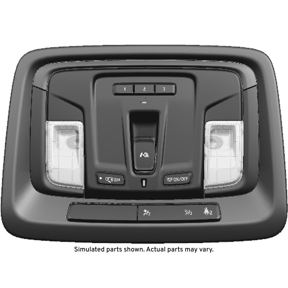 GM Genuine Parts Dark Gray Roof Console