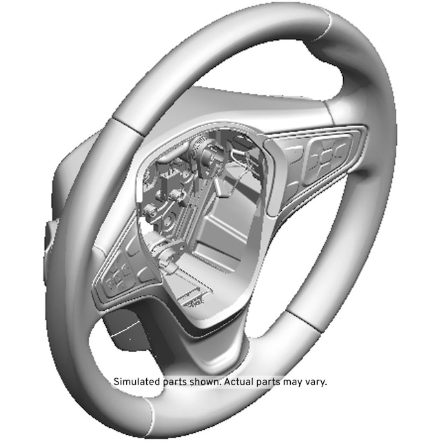 GM Genuine Parts Black Steering Wheel