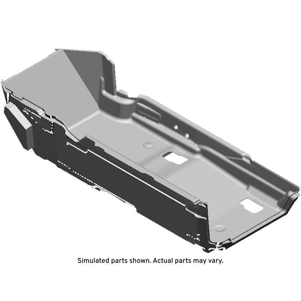 GM Genuine Parts Tan Front Passenger Side Floor Panel Carpet