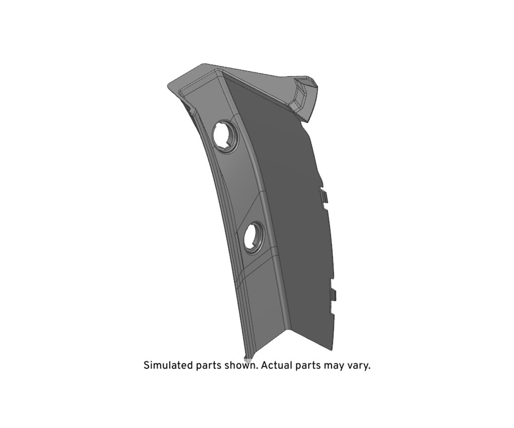 GM Genuine Parts Passenger Side Stop Lamp Trim Panel