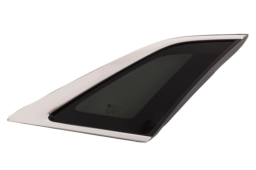 GM Genuine Parts Black Passenger Side Quarter Window