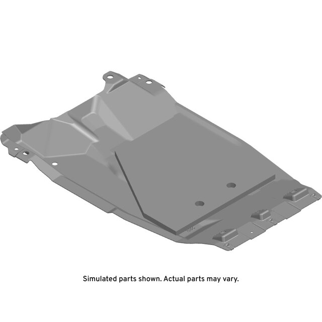 GM Genuine Parts Underbody Rear Air Deflector