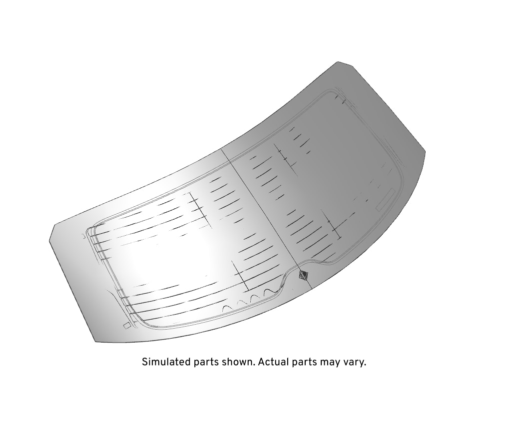 GM Genuine Parts Rear Window