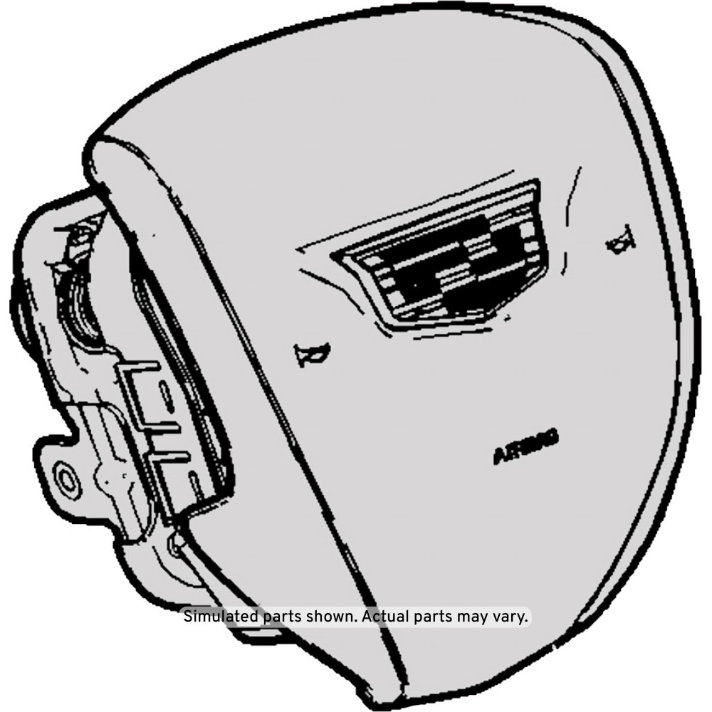 GM Genuine Parts Gideon Steering Wheel Airbag