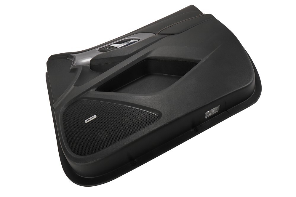 GM Genuine Parts Black Front Passenger Side Door Interior Trim Panel