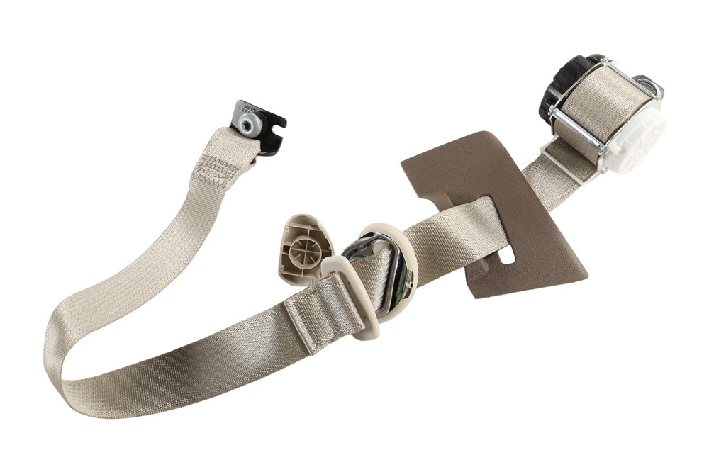 GM Genuine Parts Light Titanium Driver Side 3rd Row Seat Belt