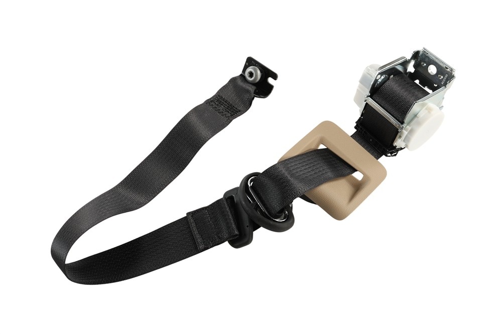 GM Genuine Parts Black 3rd Row Driver Side Seat Belt Retractor Kit