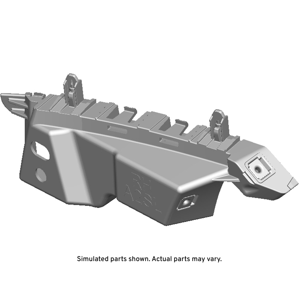 GM Genuine Parts Passenger Side Front Bumper Fascia Guide