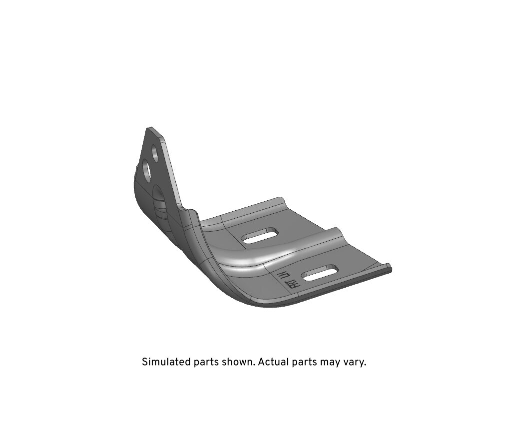 GM Genuine Parts Front Driver Side Fender Rear Intermediate Attach Bracket