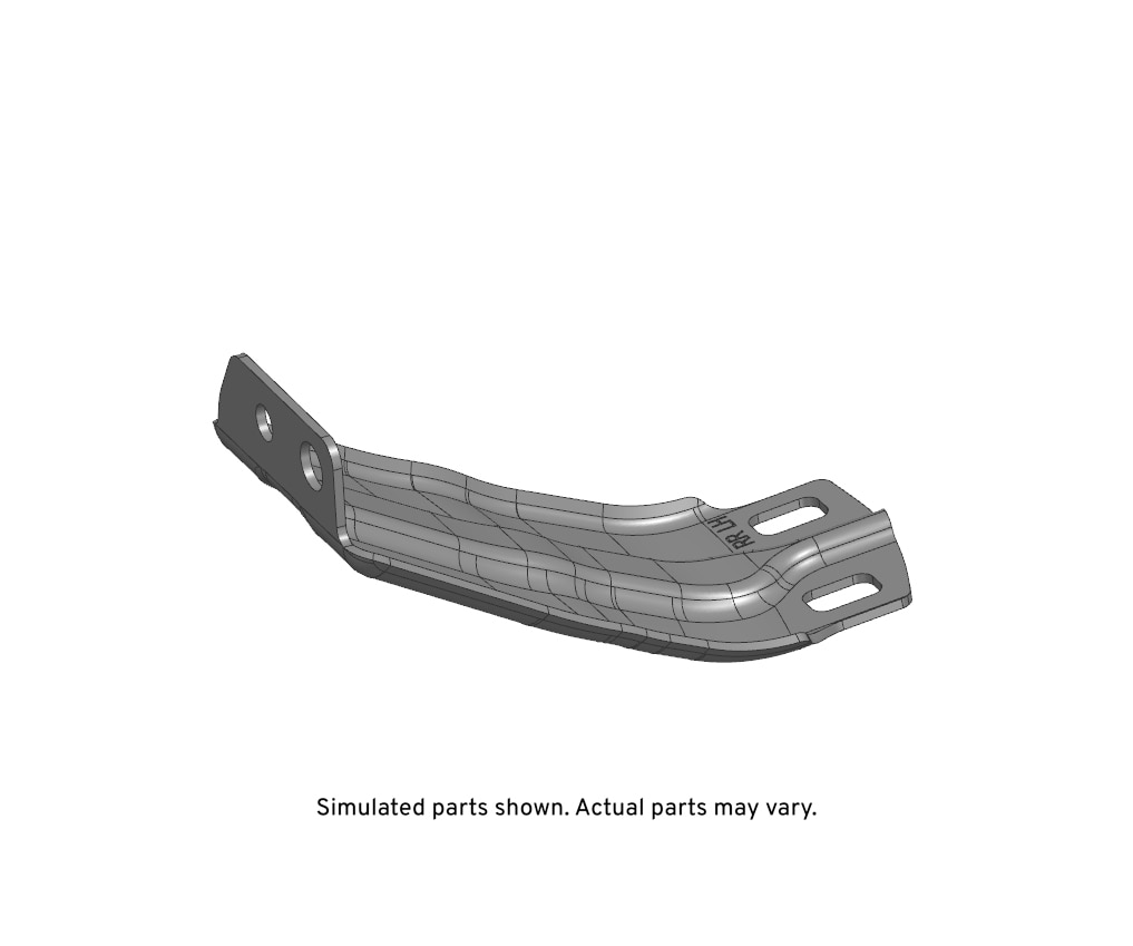 GM Genuine Parts Body Side Front Driver Side Fender Upper Rear Bracket