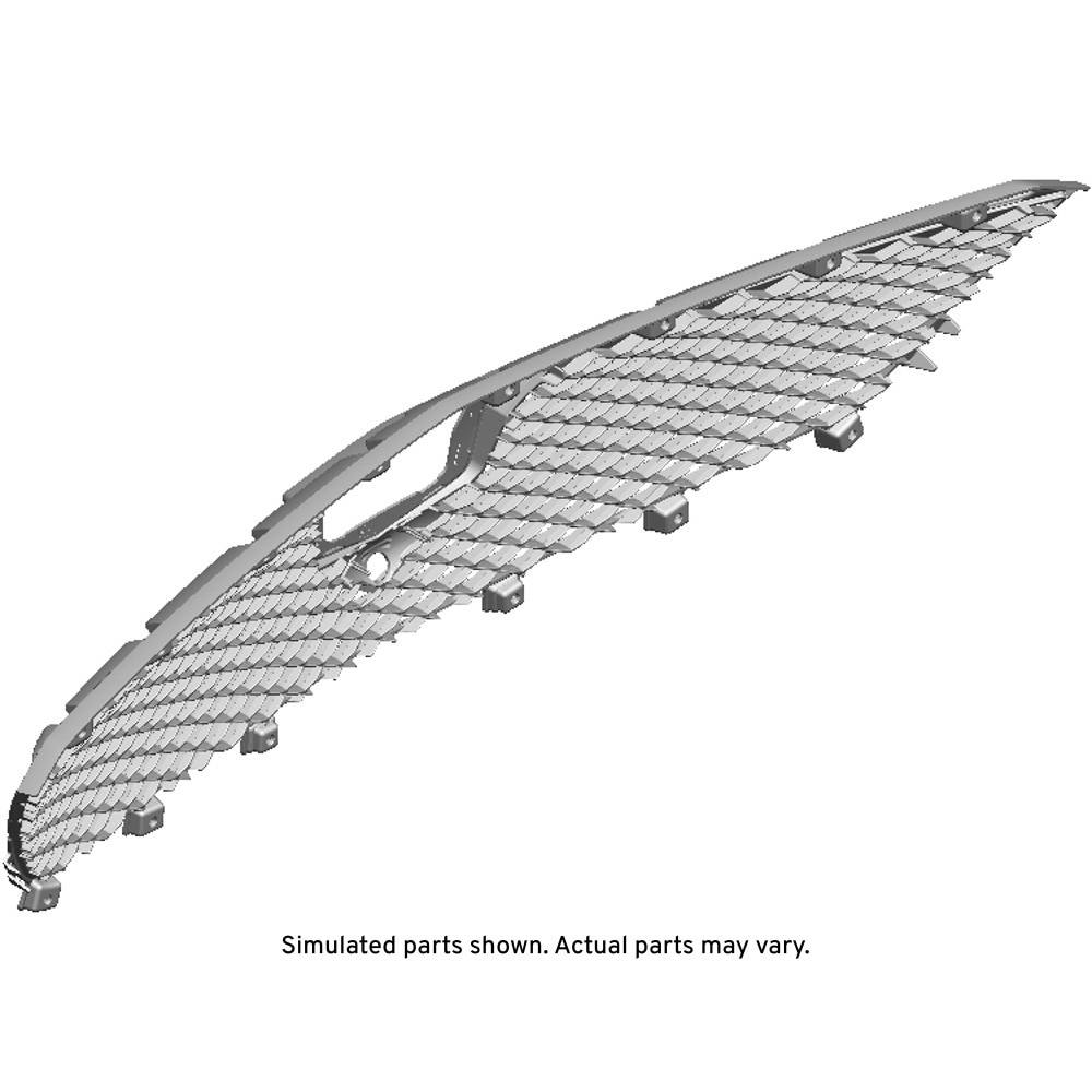 GM Genuine Parts Black Front Grille Insert