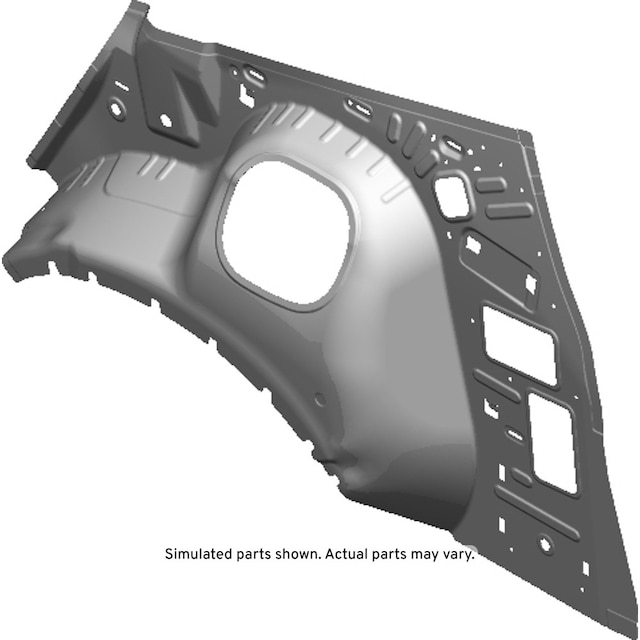 GM Genuine Parts Driver Side Quarter Inner Panel