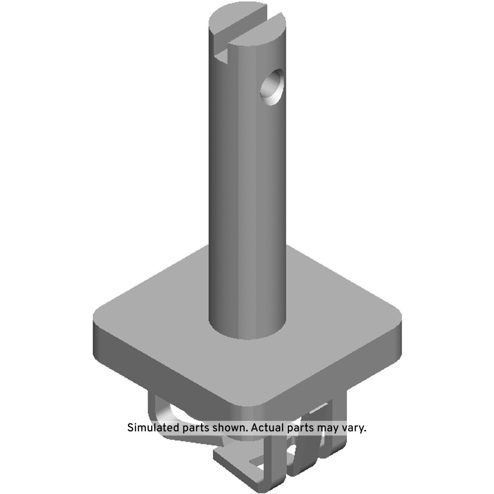 GM Genuine Parts Rear Driver Side License Plate Nut