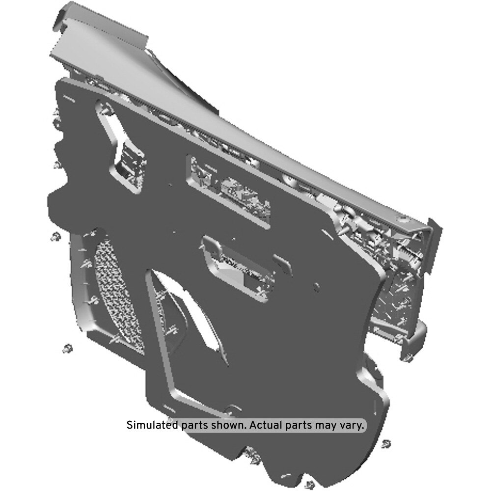 GM Genuine Parts Black Front Driver Side Door Trim