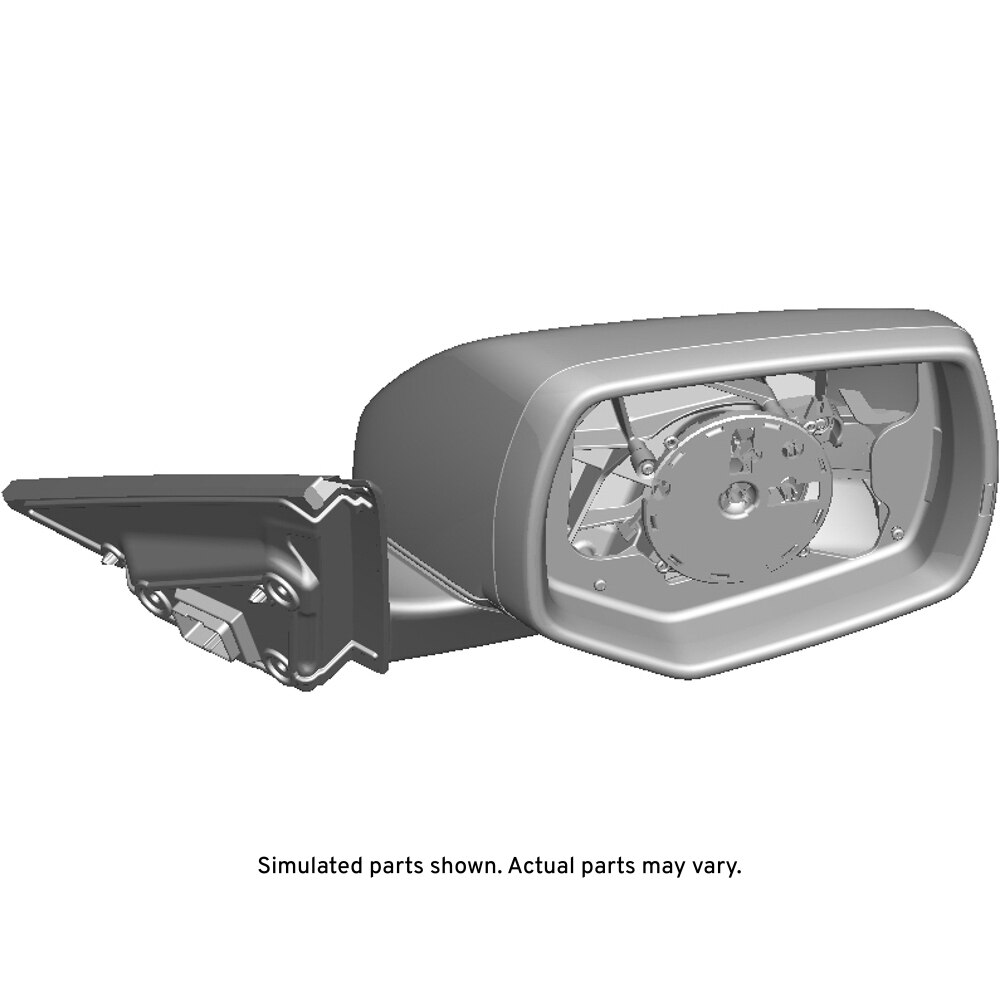 GM Genuine Parts Passenger Side Door Mirror Housing