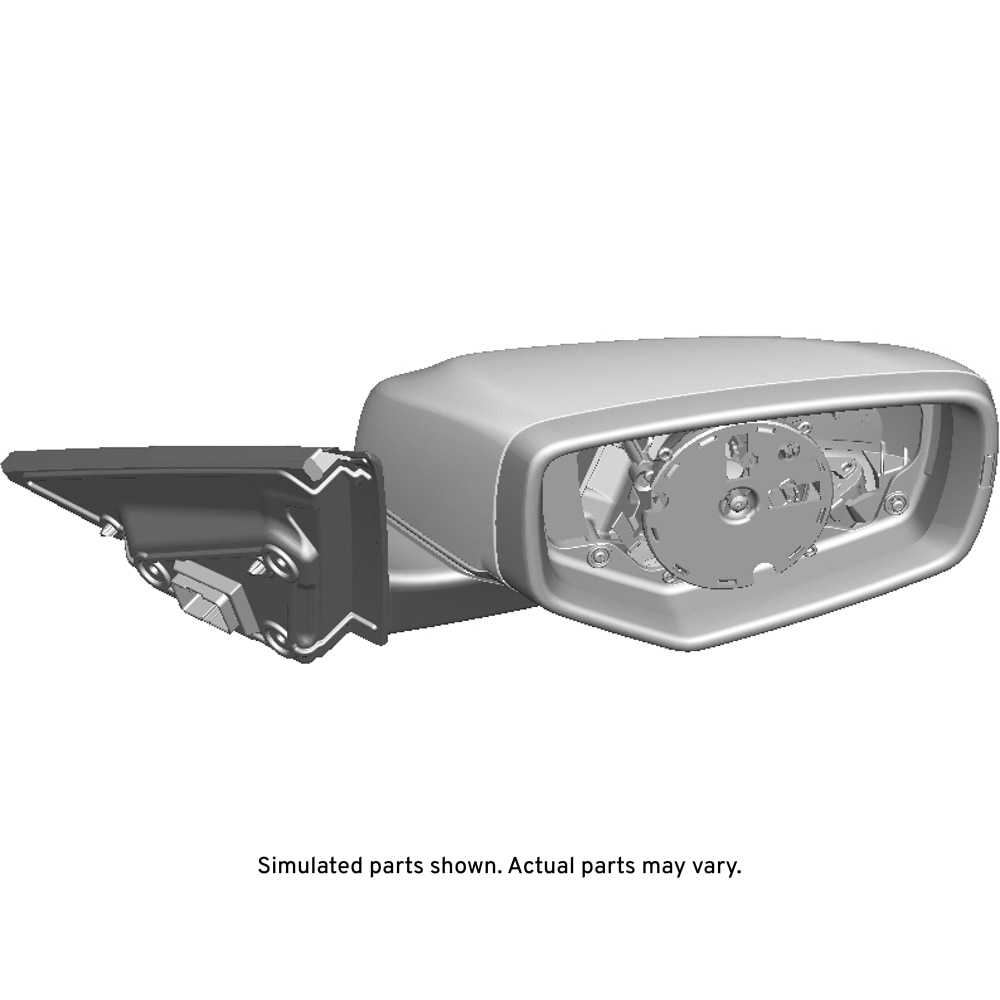 GM Genuine Parts Passenger Side Door Mirror Housing