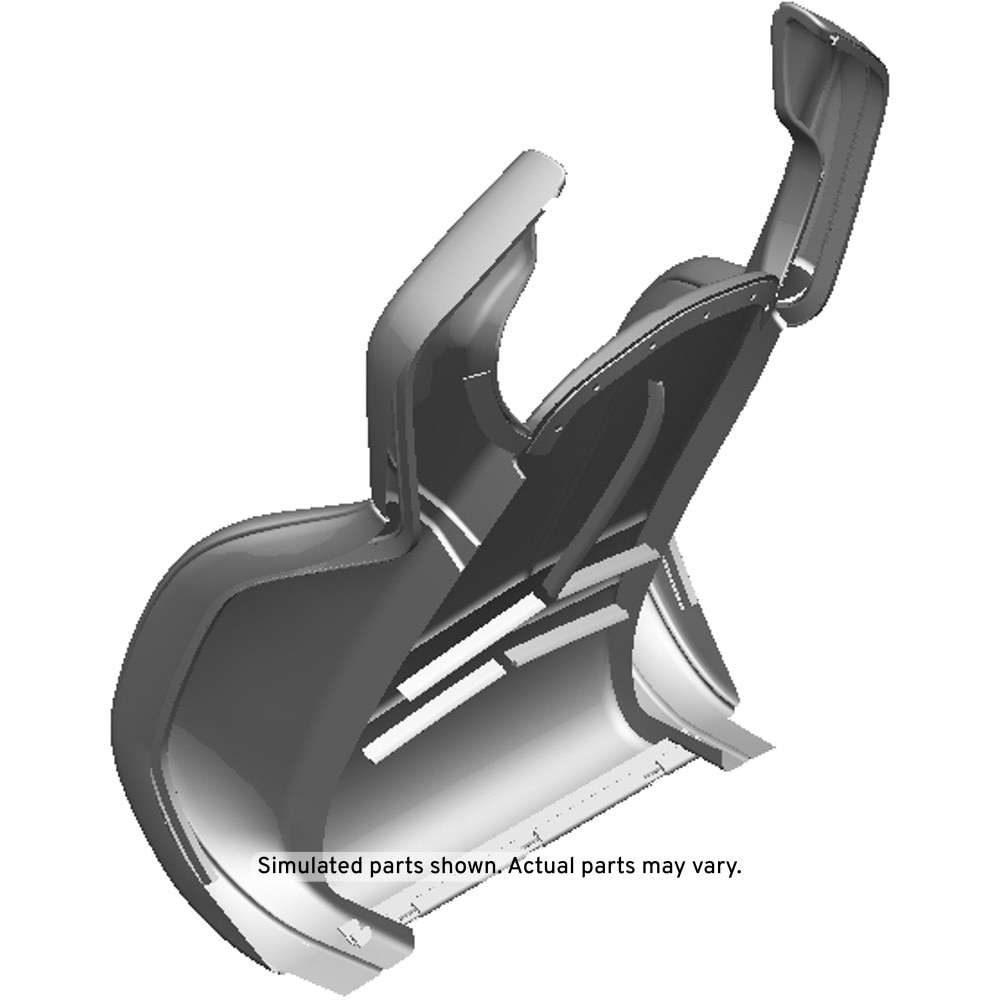 GM Genuine Parts Sky Cool Gray Driver Seat Back Cover