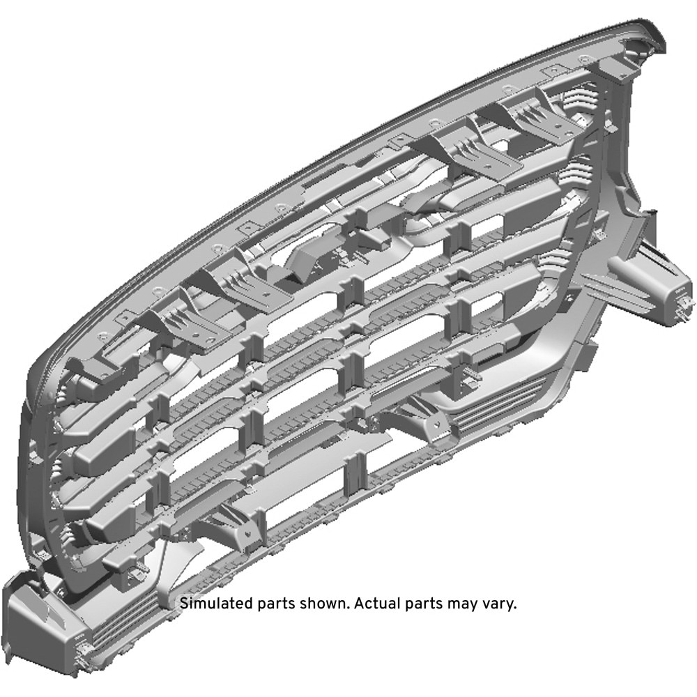 GM Genuine Parts Black Front Grille