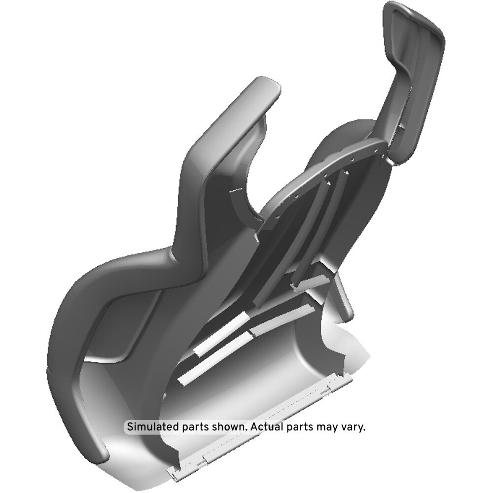 GM Genuine Parts Black Driver Seat Back Cover