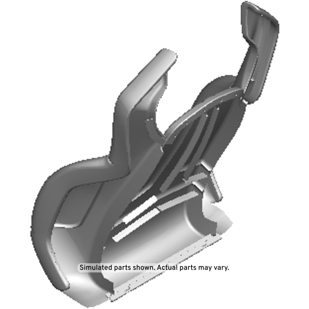 GM Genuine Parts Black Driver Seat Back Cover