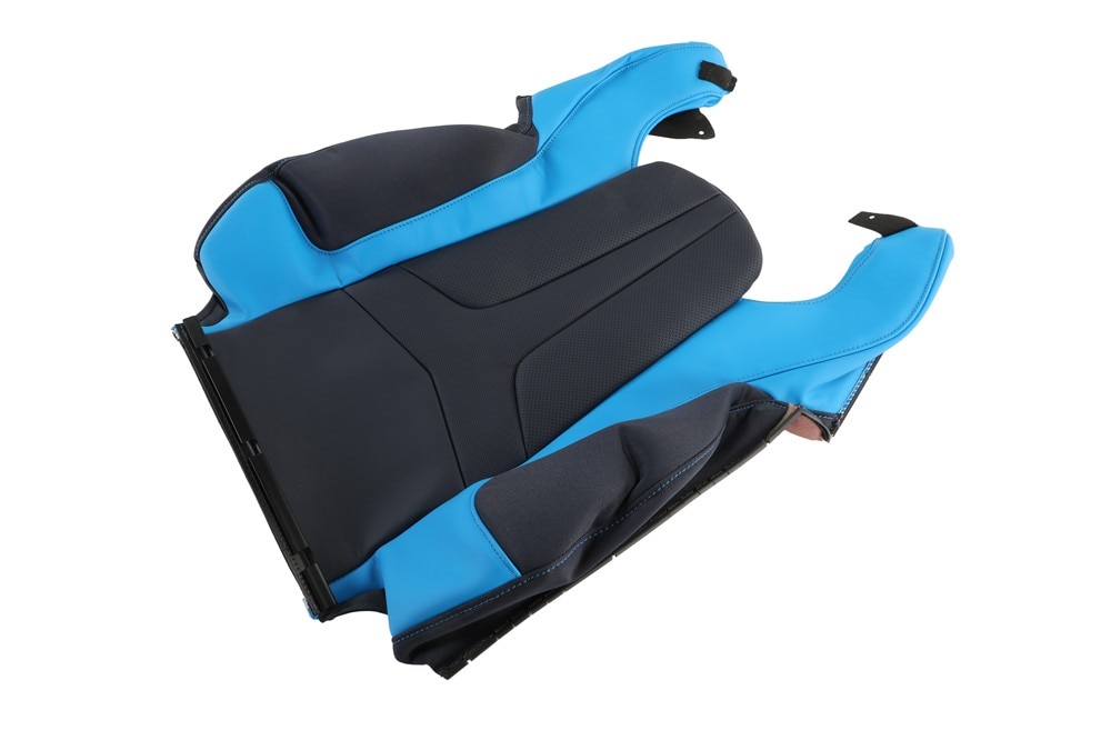 GM Genuine Parts Blue Front Passenger Side Seat Back Cover