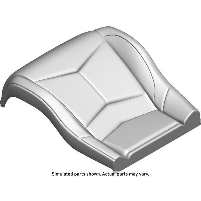 GM Genuine Parts Red Driver Seat Cushion Cover