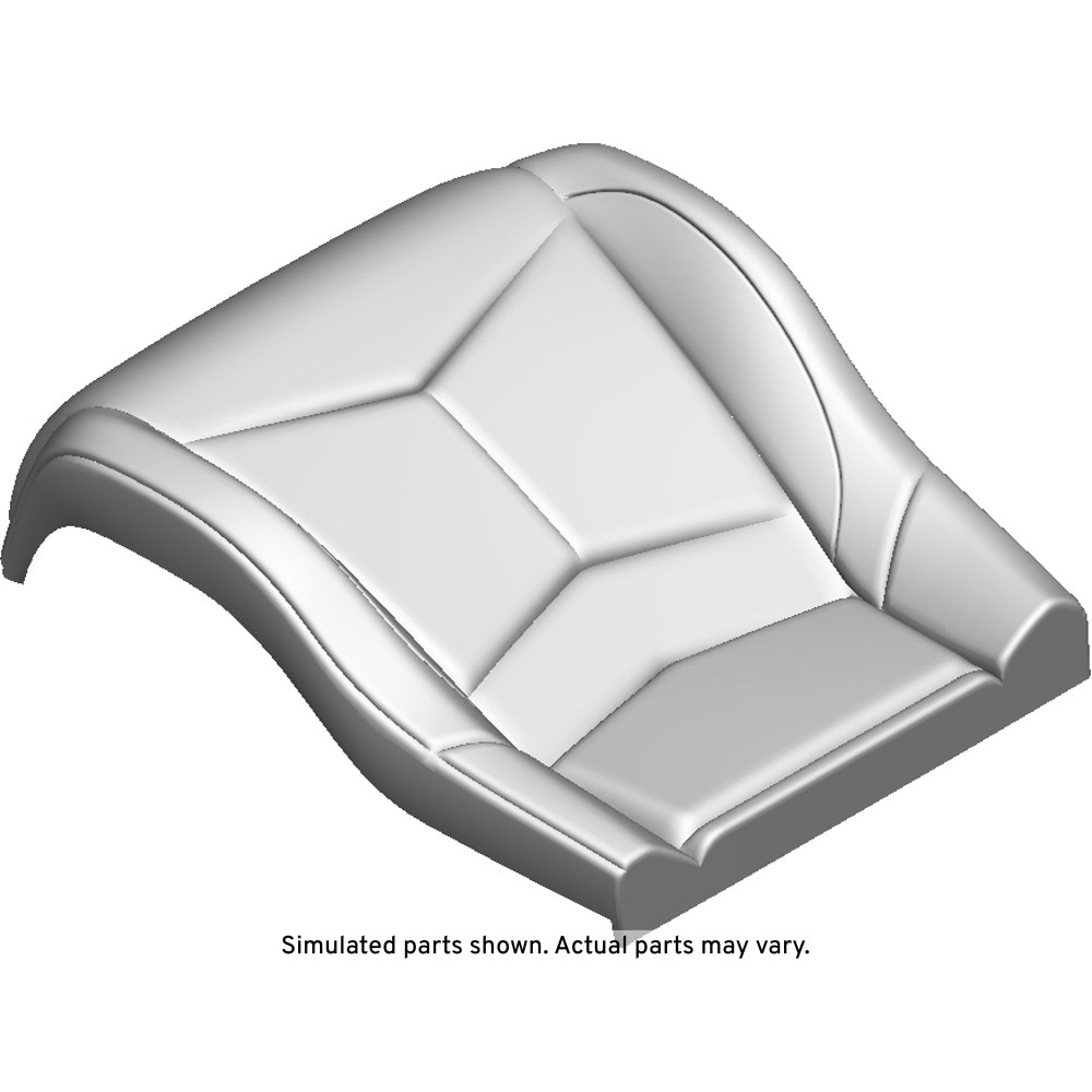 GM Genuine Parts Black Driver Seat Cushion Cover