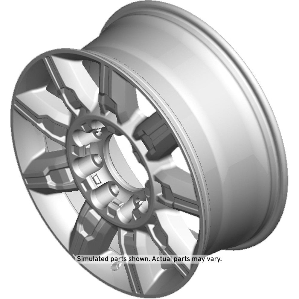 GM Genuine Parts Black High Gloss 20x8.5 9-Spoke Front and Rear Wheel