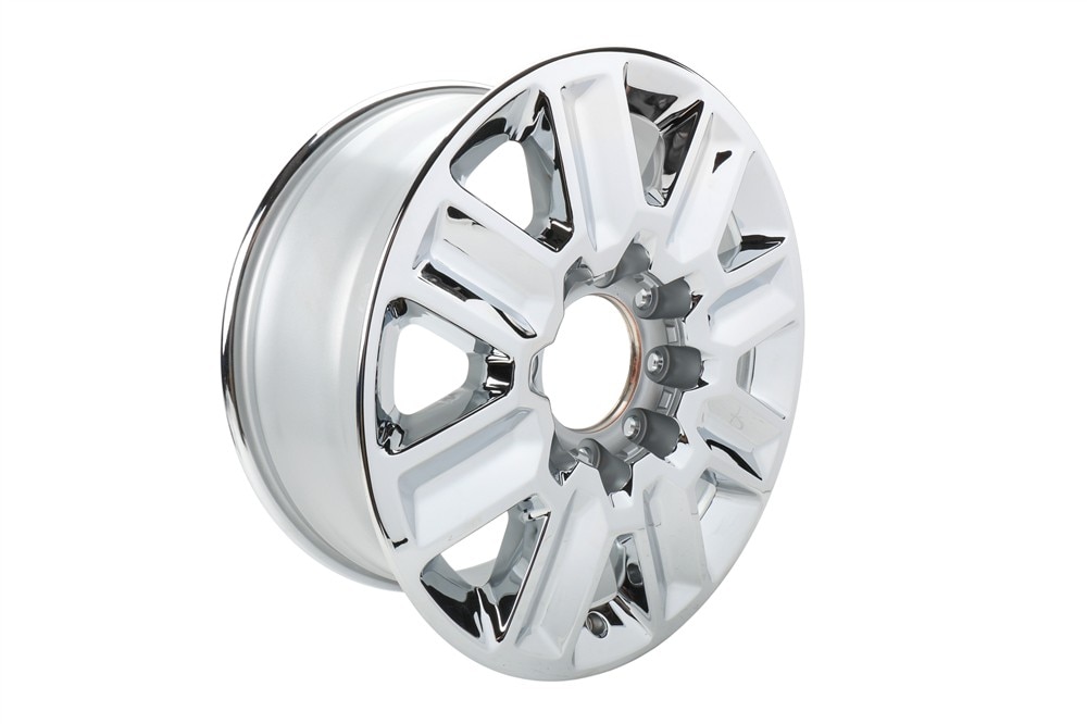 GM Genuine Parts 20x8.5 8-Spoke Aluminum Front and Rear Wheel