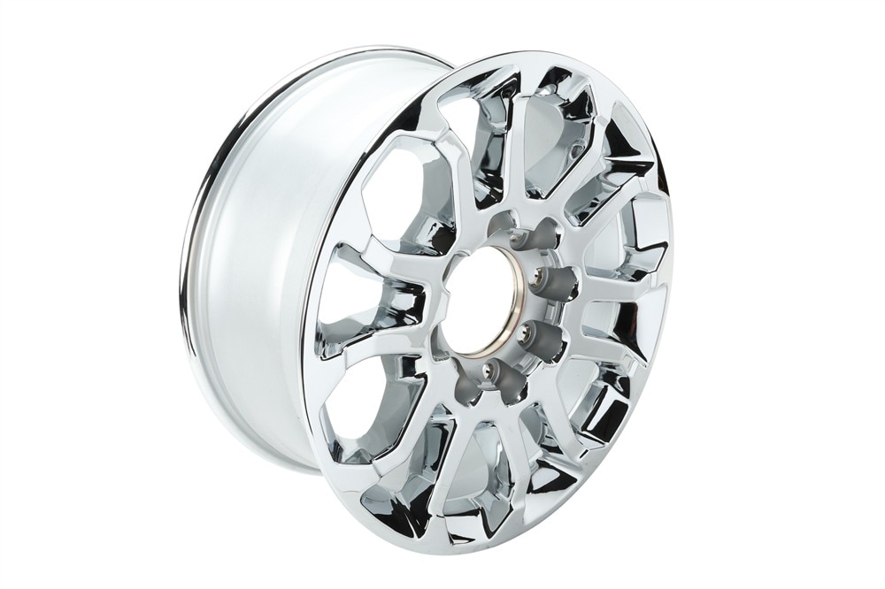 GM Genuine Parts 20x 8.5 12-Spoke Aluminum Front and Rear Wheel