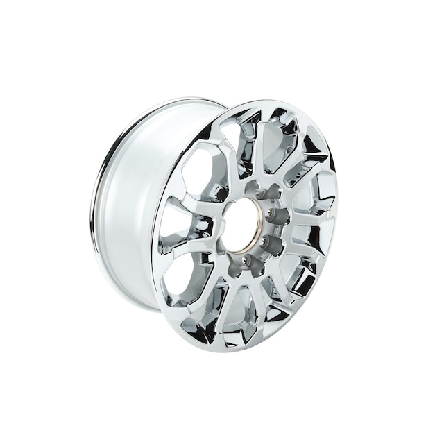 GM Genuine Parts 20x 8.5 12-Spoke Aluminum Front and Rear Wheel