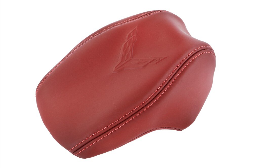 GM Genuine Parts Red Front Seat Head Restraint Cover