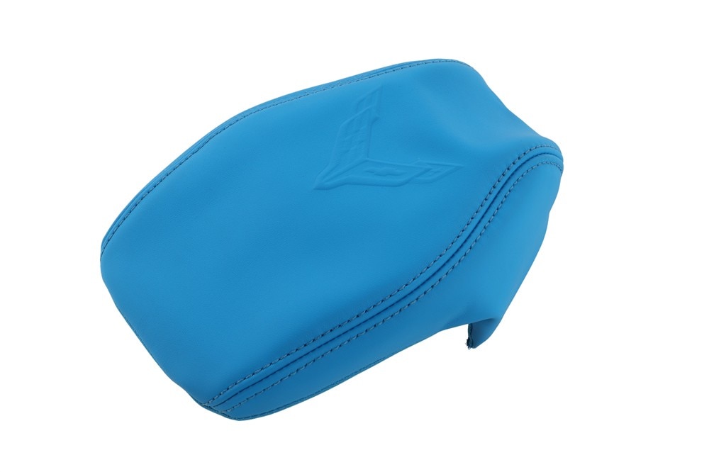 GM Genuine Parts Blue Front Seat Head Restraint Cover