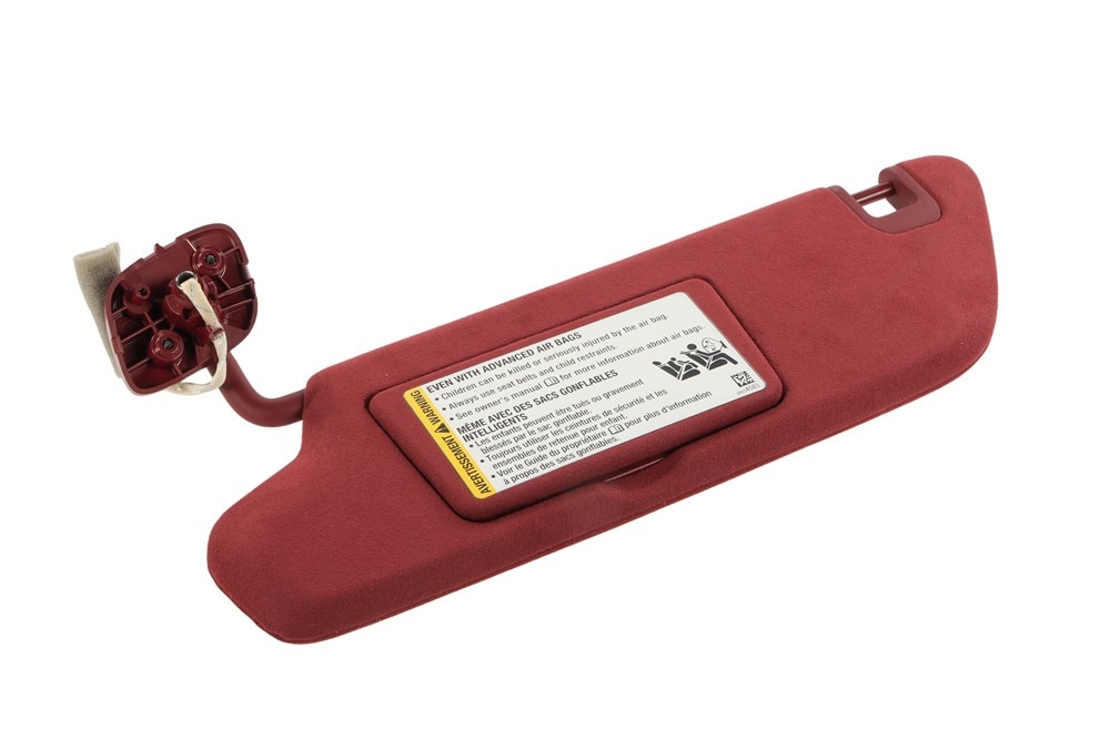 GM Genuine Parts Red Driver Side Sunshade