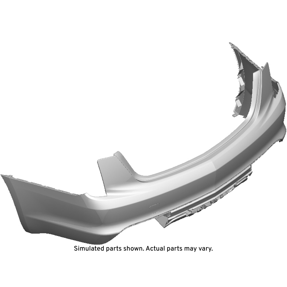 GM Genuine Parts Primed Rear Bumper Upper Fascia