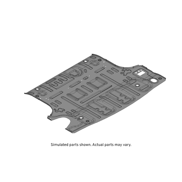 GM Genuine Parts Rear Floor Rear Panel