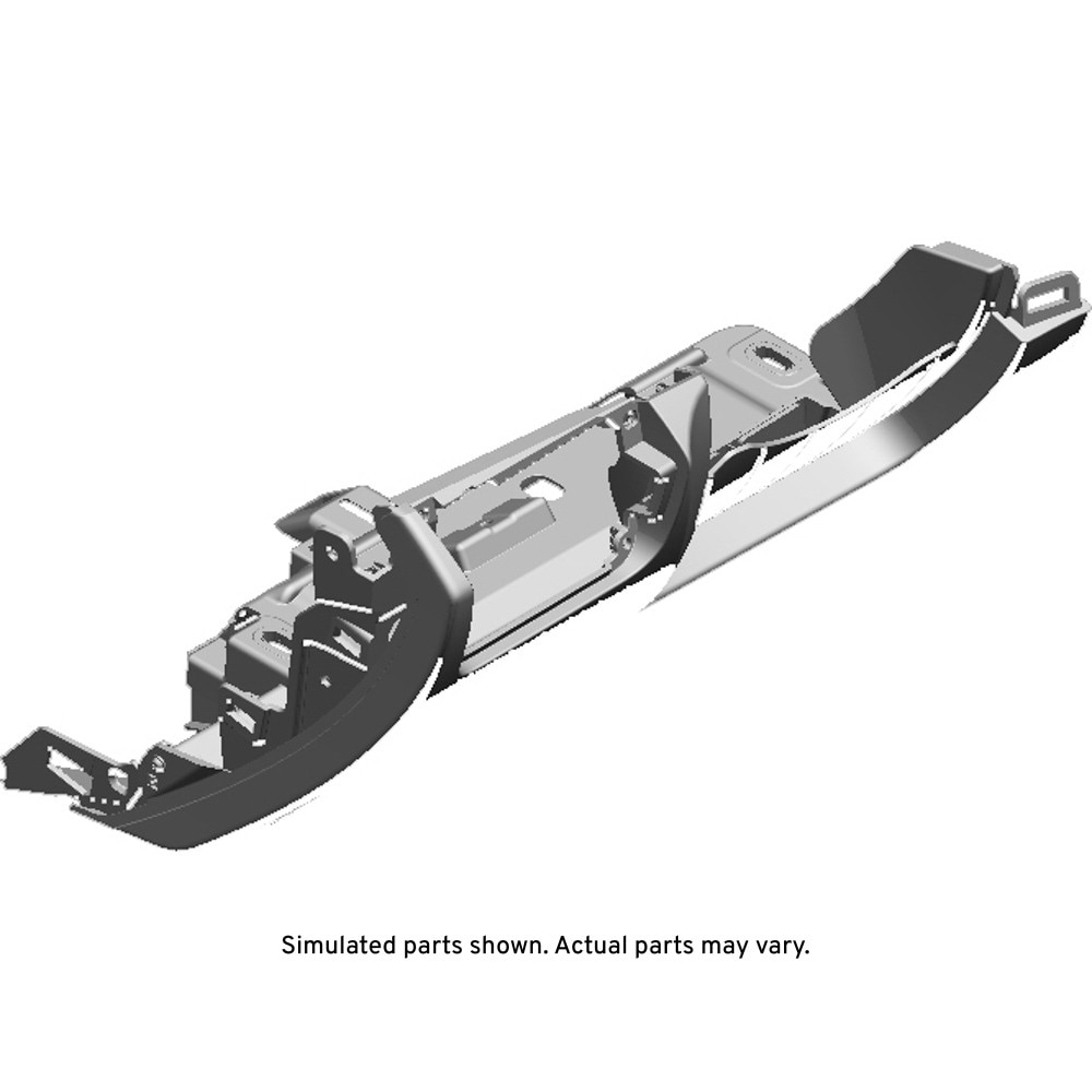 GM Genuine Parts Black Instrument Panel Knee Bolster