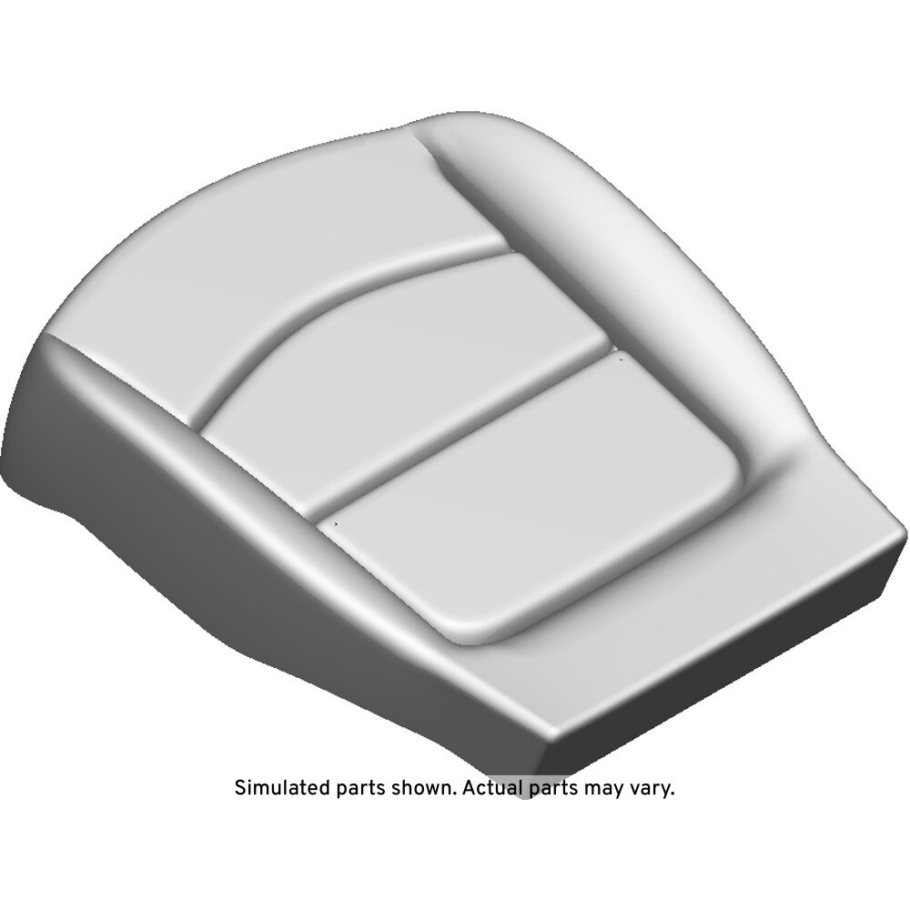GM Genuine Parts Ash Gray Front Passenger Side Seat Cushion Cover