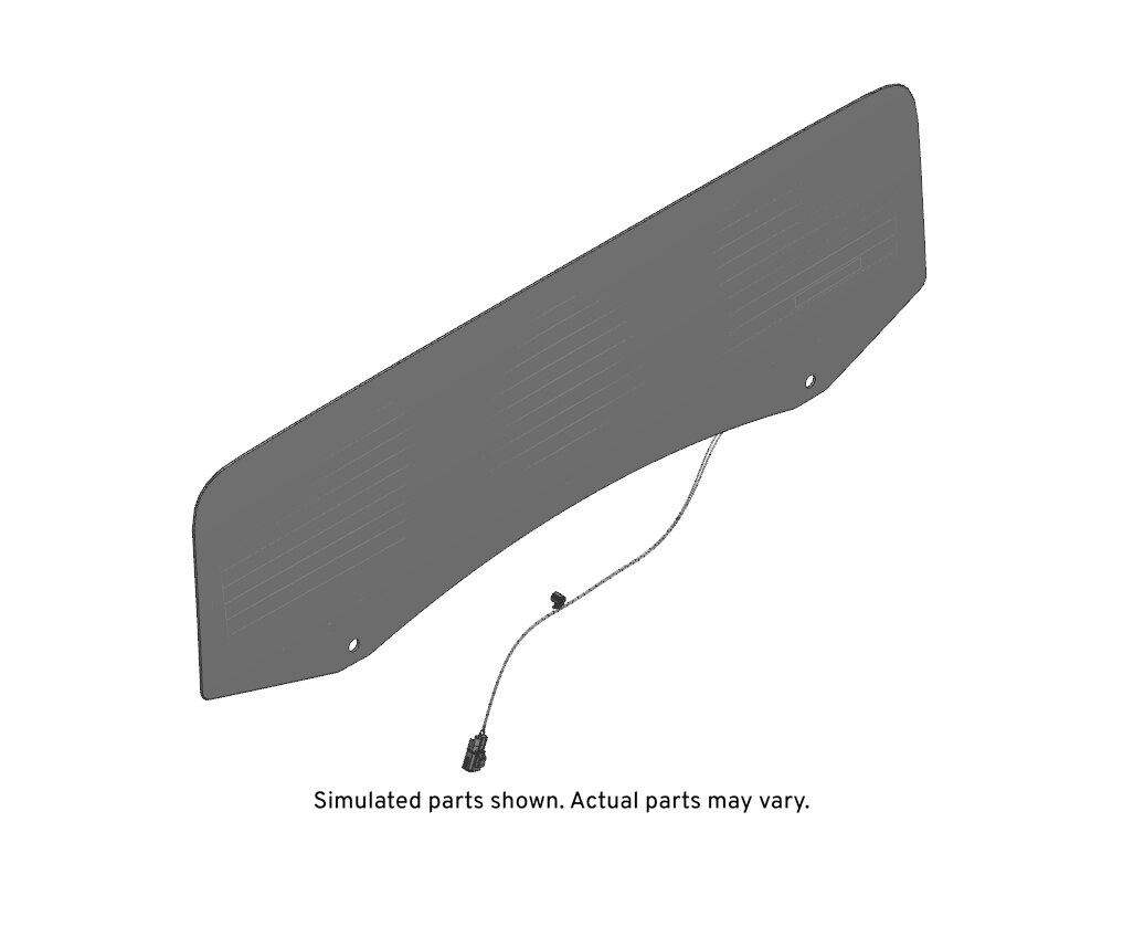GM Genuine Parts Rear Sliding Window