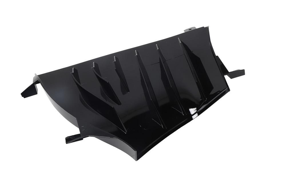 GM Genuine Parts Black Front Passenger Side Bumper Fascia Outer Air Duct