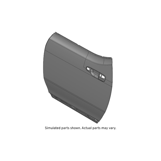 GM Genuine Parts Rear Driver Side Door Outer Panel