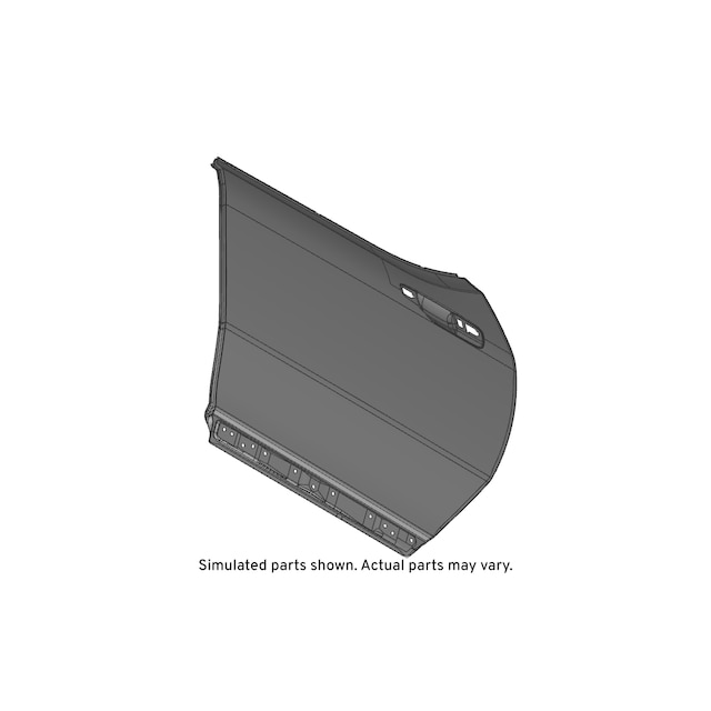 GM Genuine Parts Rear Passenger Side Door Outer Panel