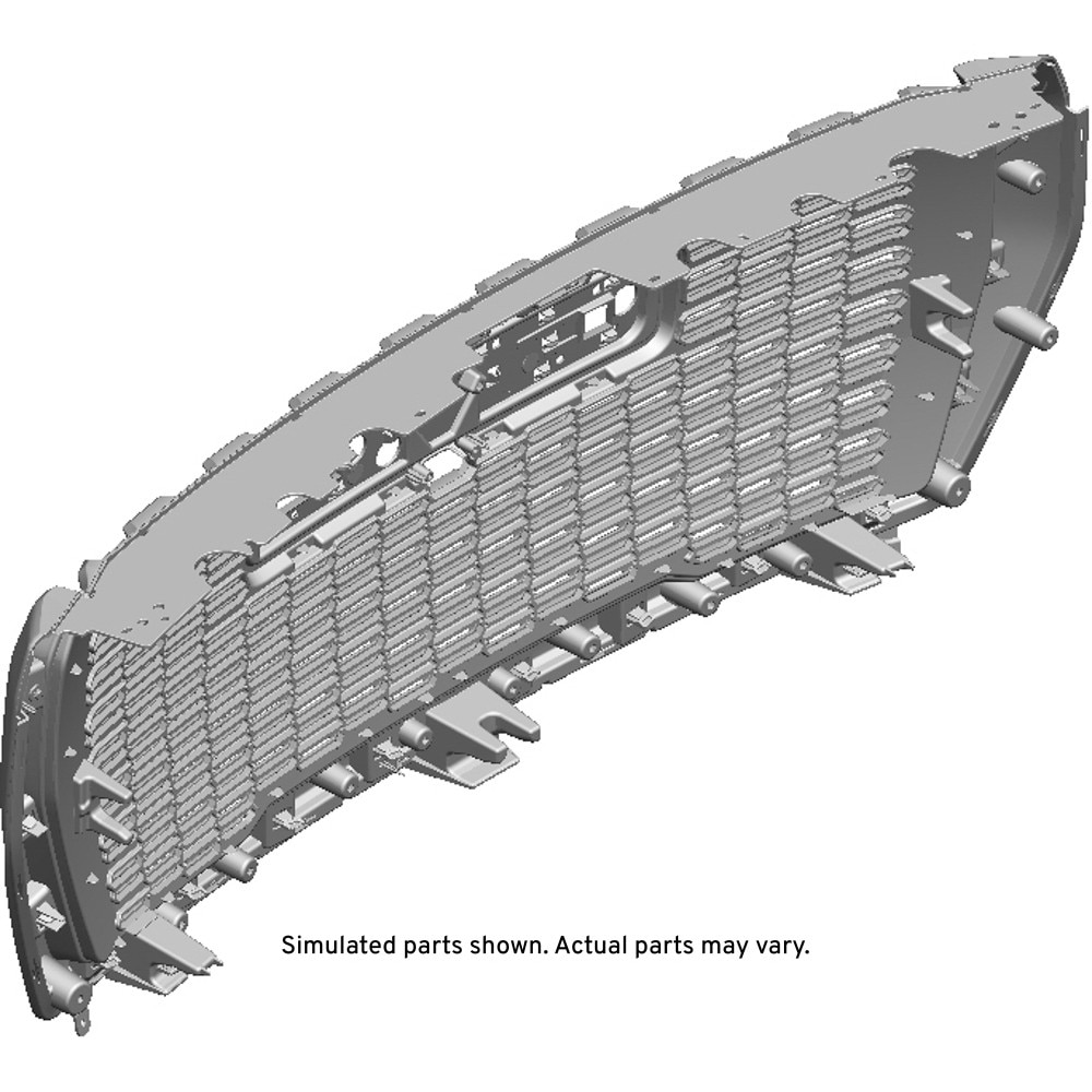 GM Genuine Parts Vader Chrome Front Grille