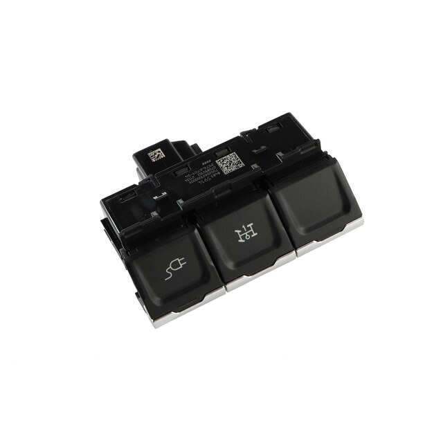 GM Genuine Parts Jet Black Passenger Side Side Instrument Panel Center Accessory Function Switch