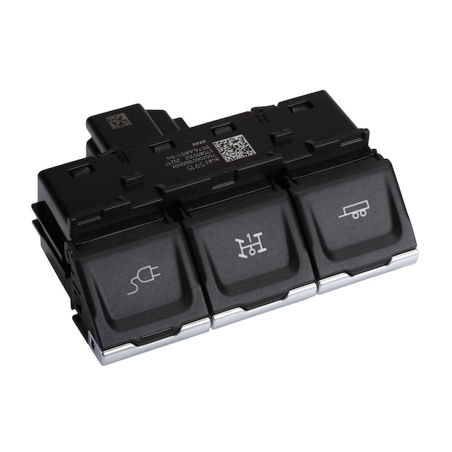 GM Genuine Parts Jet Black Passenger Side Side Instrument Panel Center Accessory Function Switch