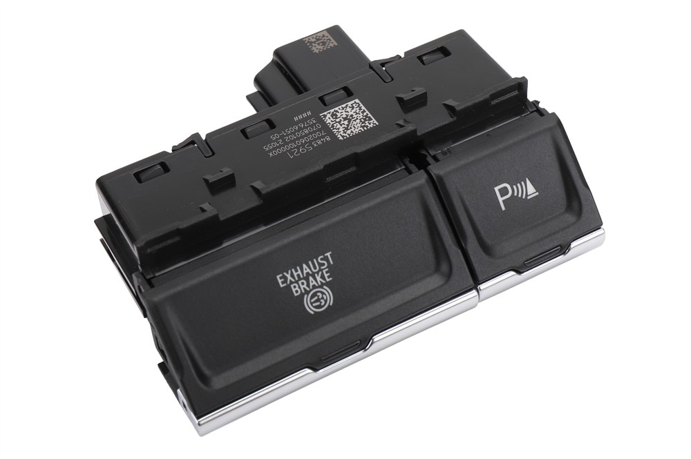 GM Genuine Parts Jet Black Driver Side Instrument Panel Center Accessory Function Switch