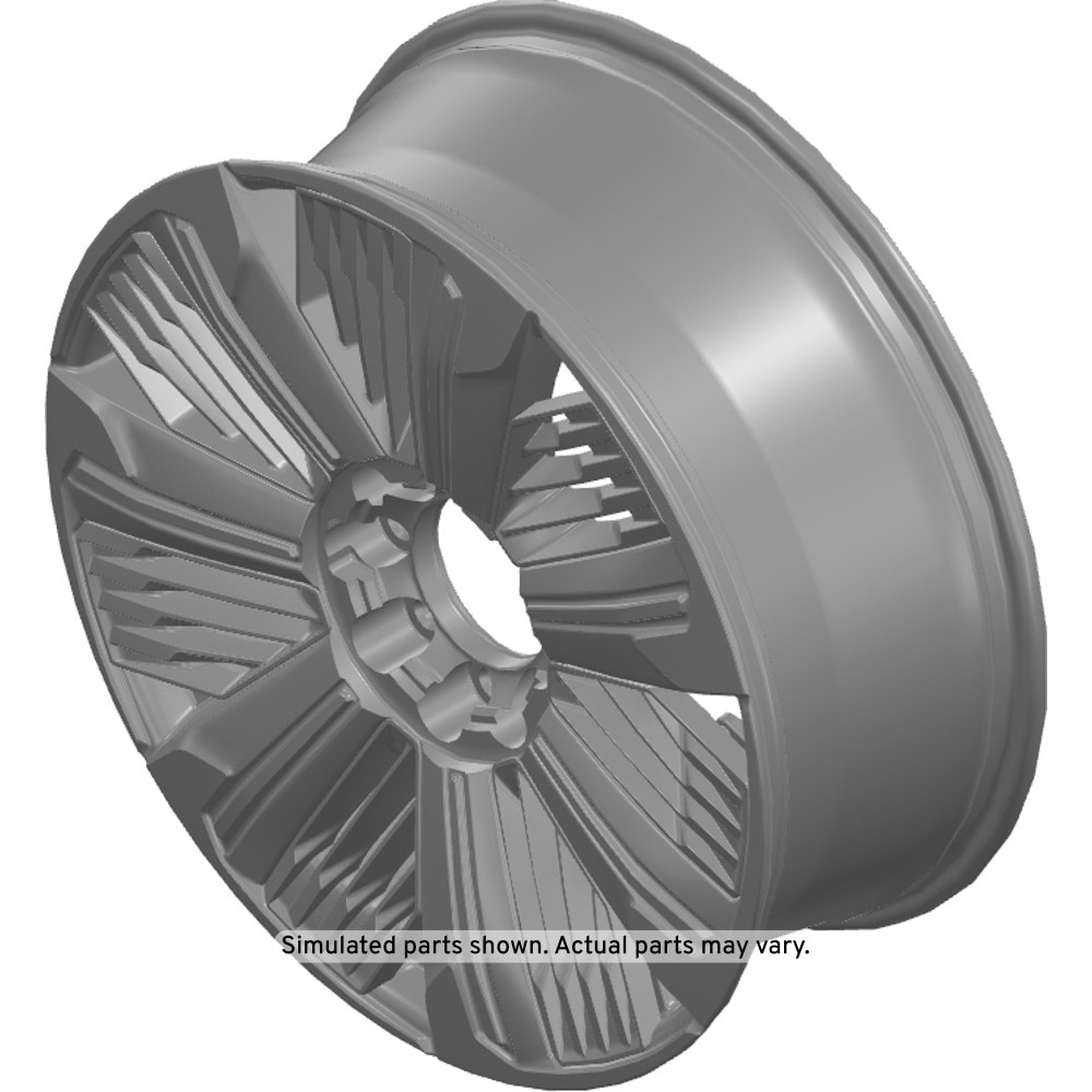 GM Genuine Parts Black High Gloss (Opel) Front and Rear Wheel